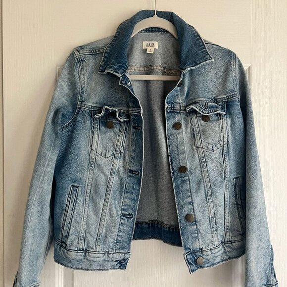 a.n.a Womens Denim Midweight Jacket - Size Small - Picture 1 of 6